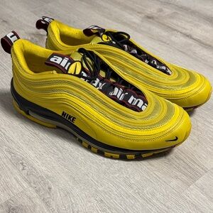 Nike Air Max 97 Bright Yellow and Black Sneakers
